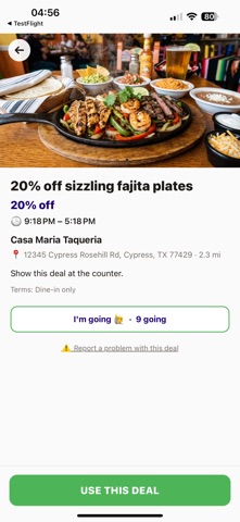 LocalSave: Deals Near You iPhone screenshot