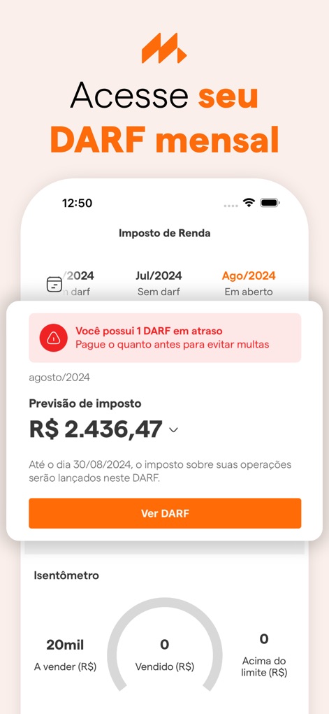 Mycapital - Calculadora de IR - Finance App | MWM