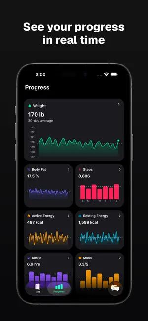 Oak: Workout & Diet Coach screenshot 3
