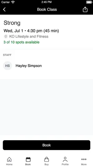 KO Lifestyle and Fitness screenshot 3