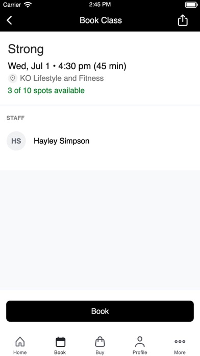 KO Lifestyle and Fitness screenshot