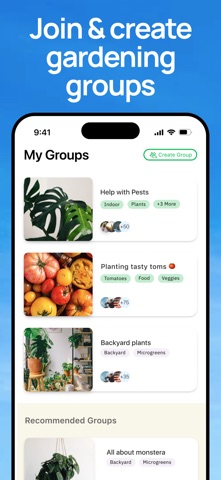Gardenstead: Community app screenshot