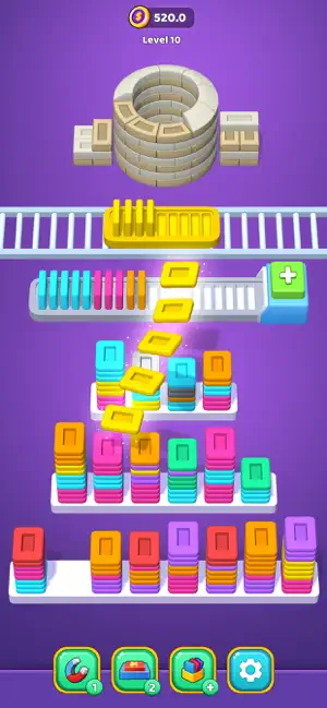 Brick Dash: Color Match! screenshot 1