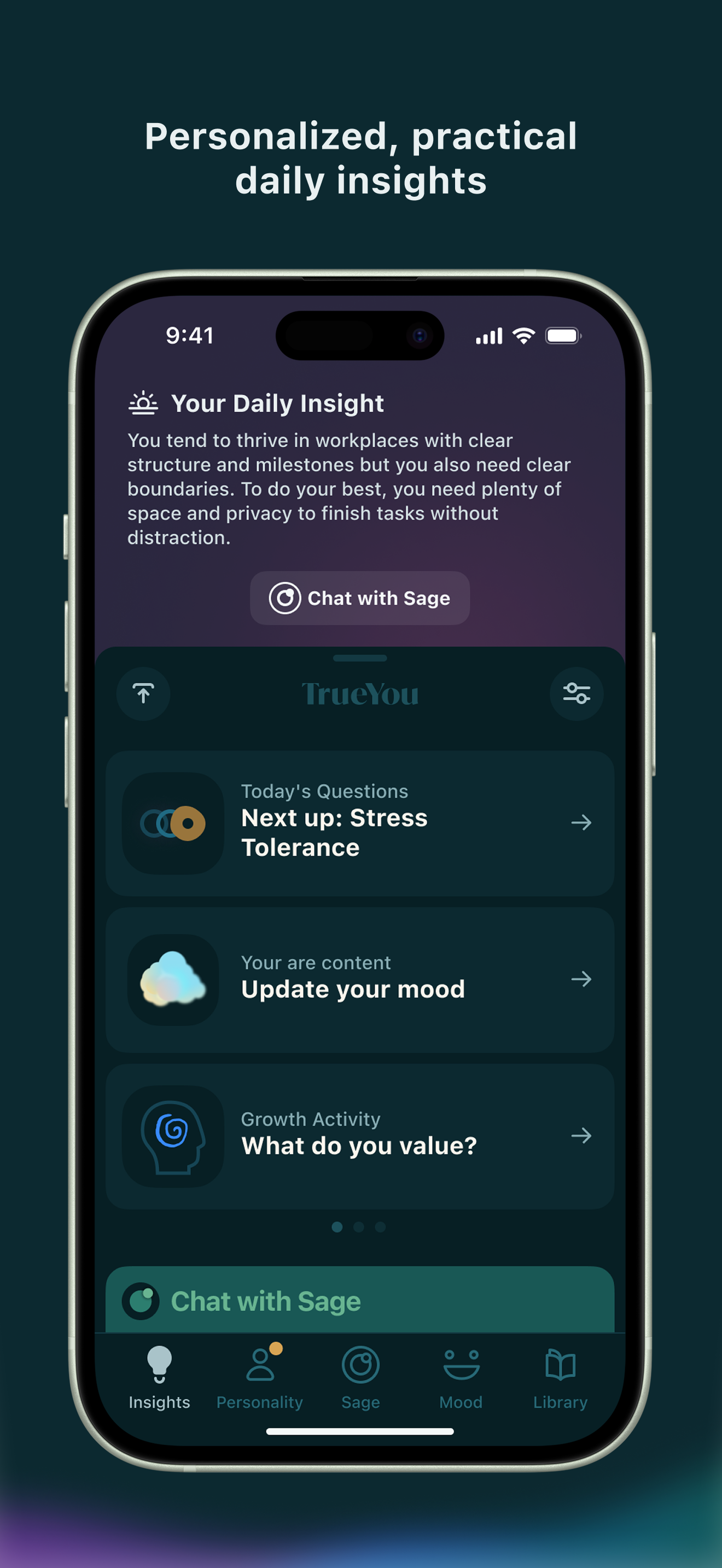 TrueYou Daily Personality Test