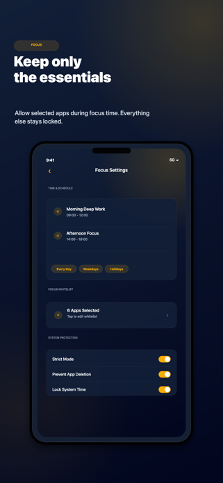 ZenZone - App Blocker & Focus Screenshot 2 of 6