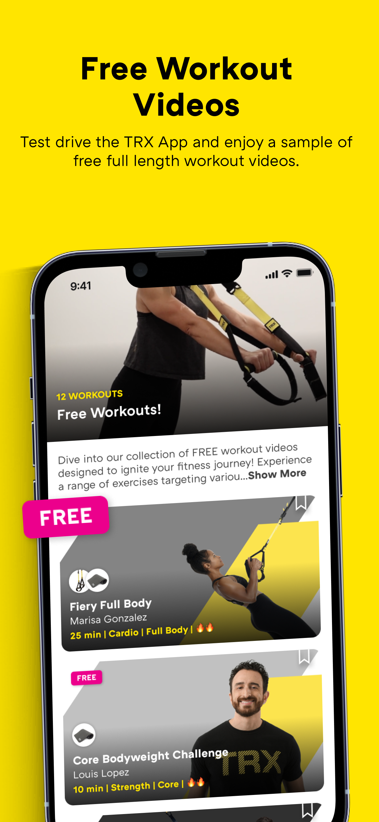 TRX: Home Workout App