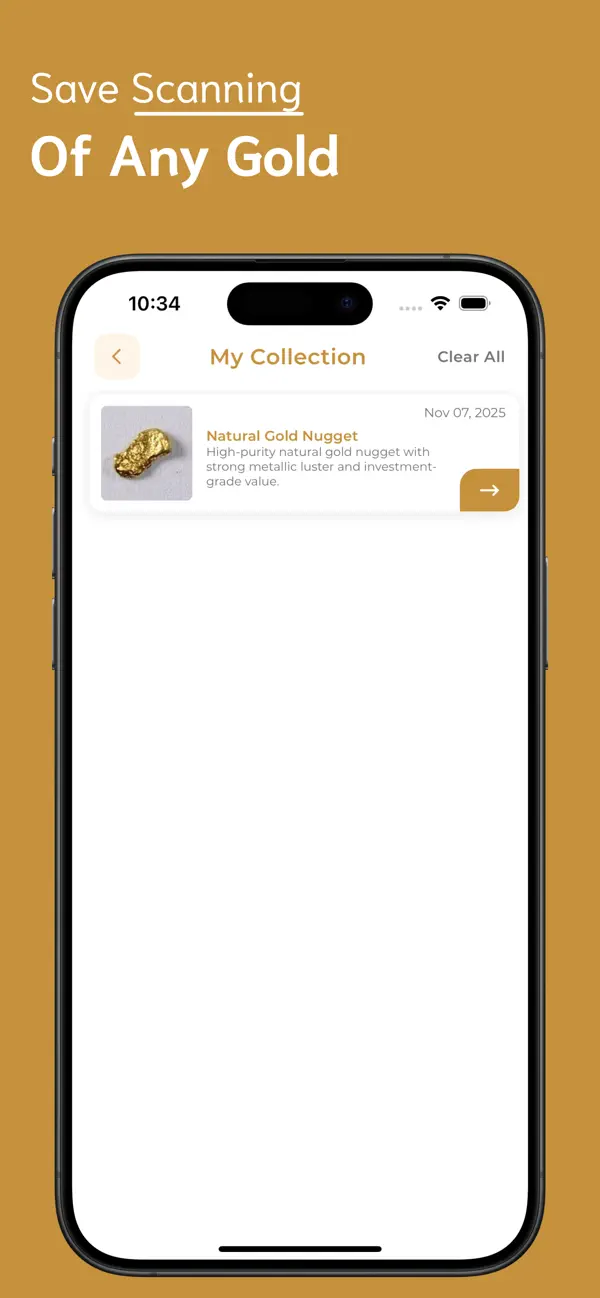 #5. Gold Identifier (iOS) Ved: Ankur Dhameliya