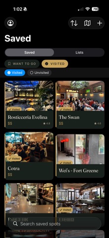 Tavola – Restaurant List App Screenshot 6 of 6