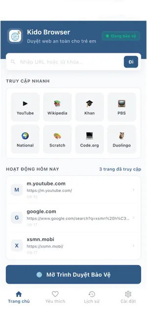 Kido Browser screenshot 2