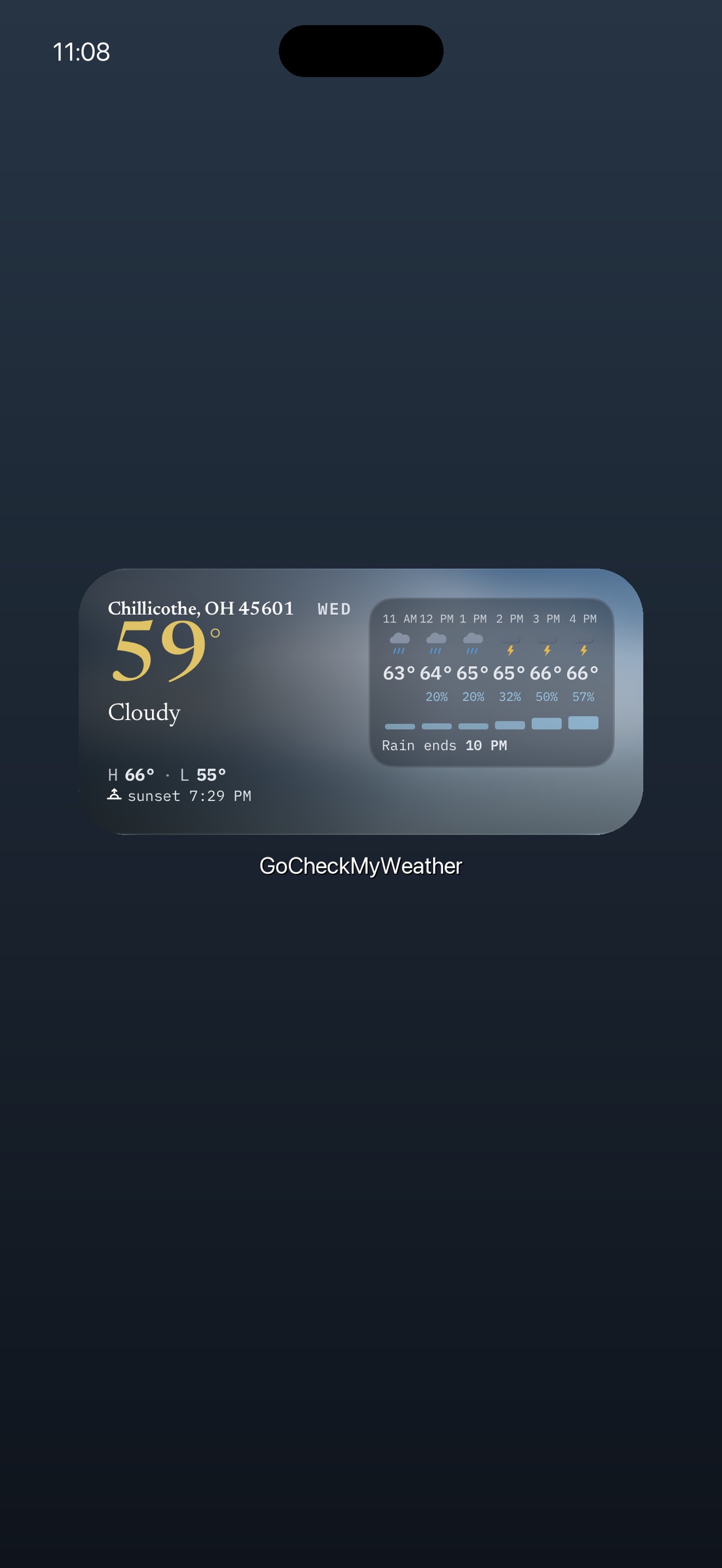 Screenshot 7 of GoCheckMyWeather