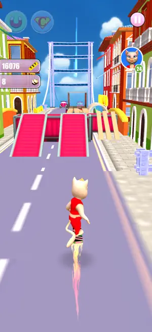 Princess Cat Lea Run screenshot 1
