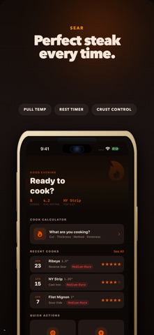Steak Timer Cook Guide - Sear Screenshot 2 of 10
