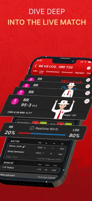 CricketMood screenshot 2