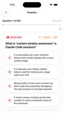 Claude Architect Cert Assist Screenshot 5 of 5