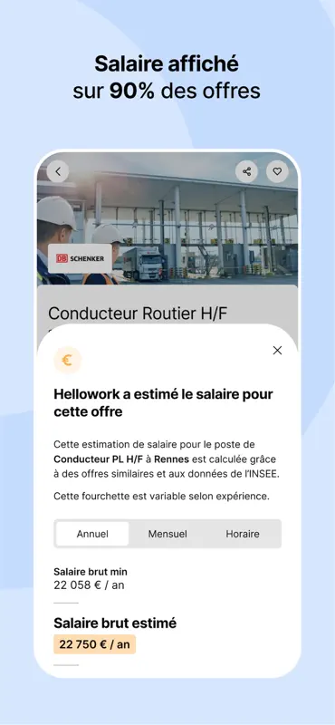 Hellowork : Recherche d'Emploi screenshot 4 of 9