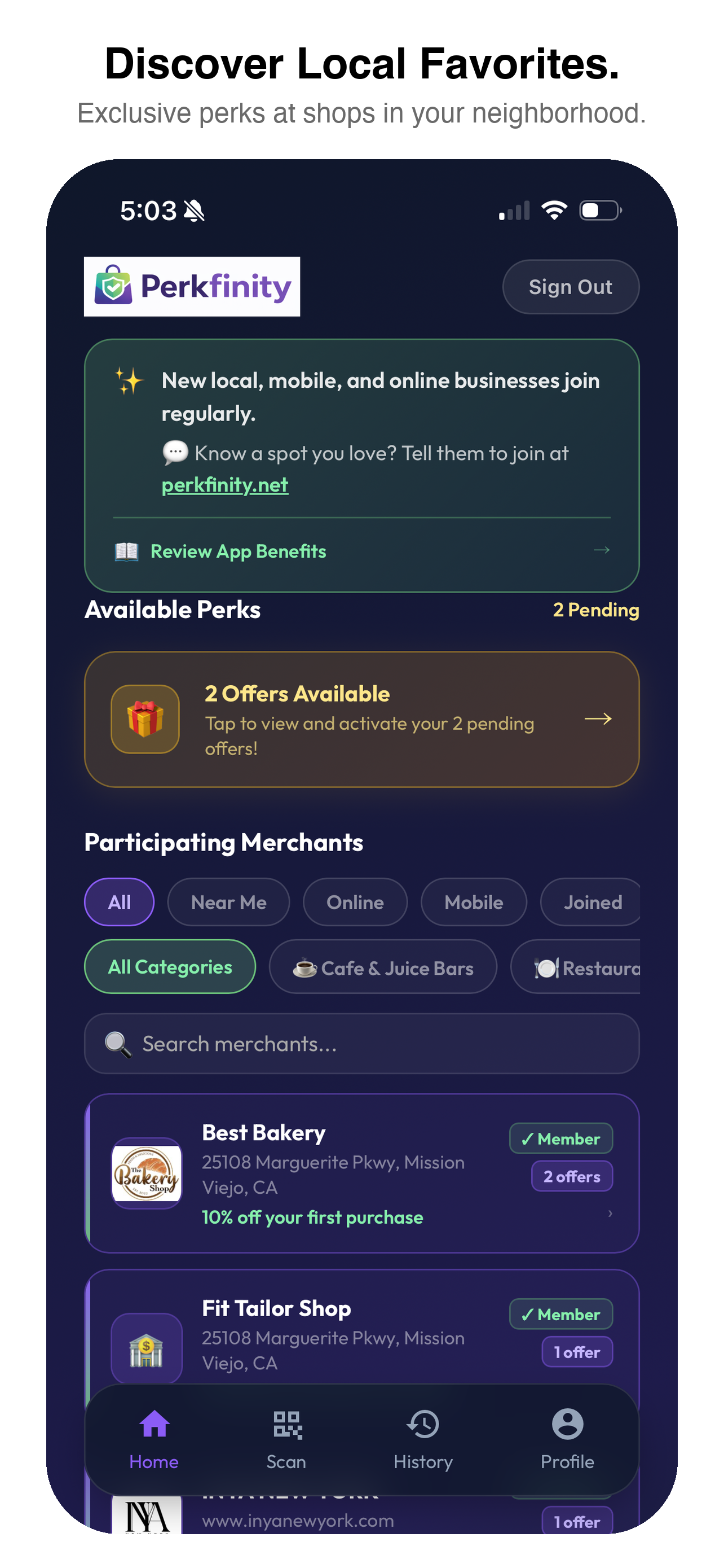 Perkfinity Privacy-First Perks screenshot 8