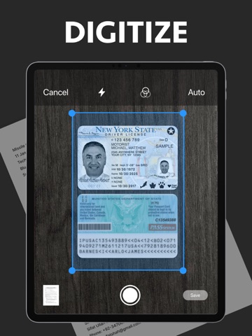 SnapScan: Document Scanner PDF iPad screenshot