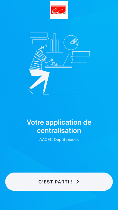 AACEC Dépôt pièces screenshot