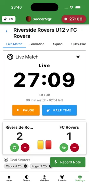 SoccerMgr screenshot 1