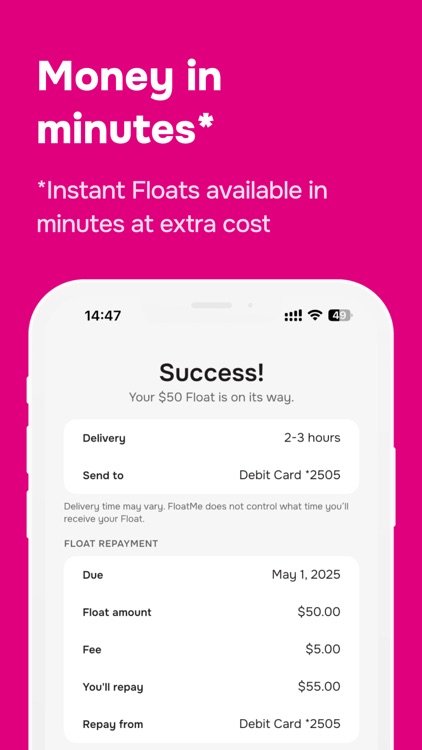 FloatMe: Online Cash Advance
