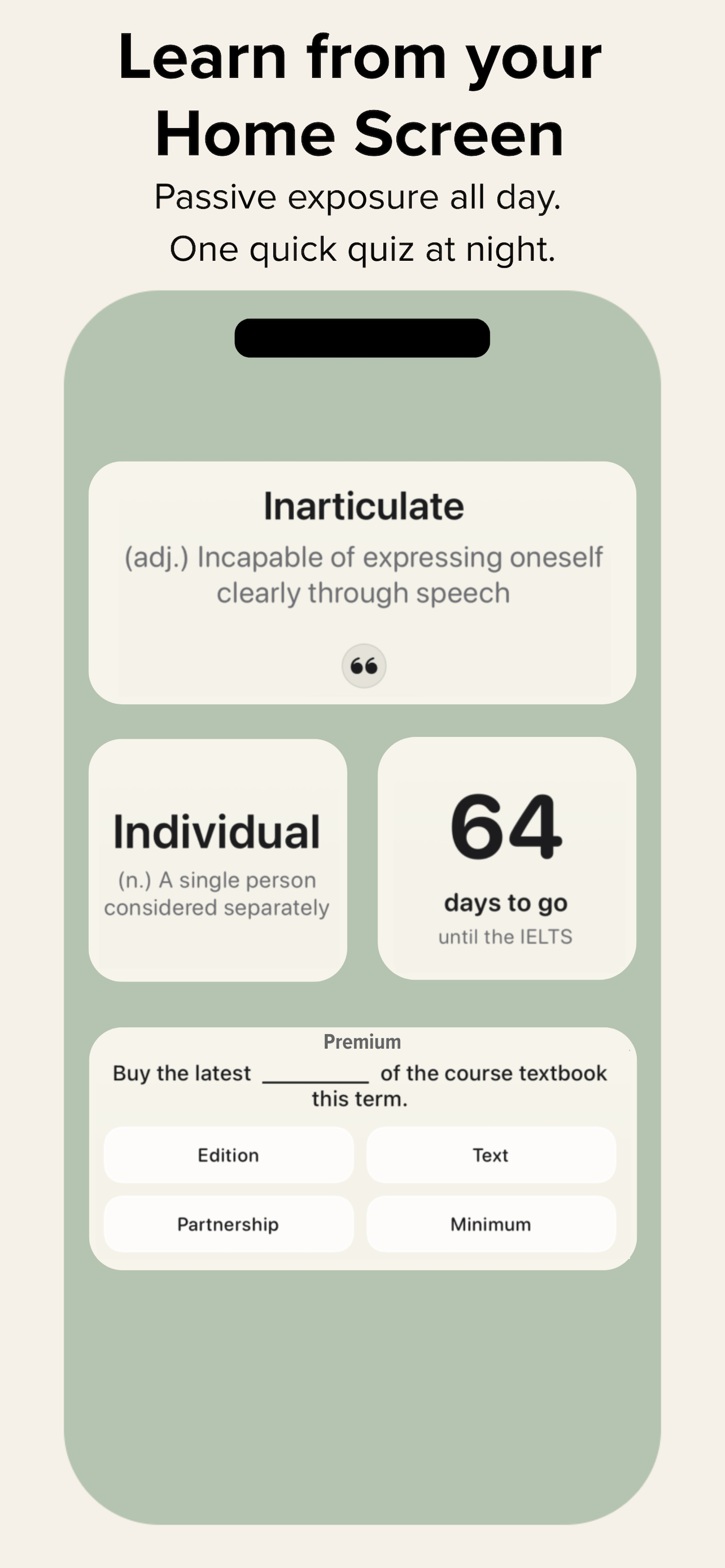 Glance: IELTS Vocabulary screenshot 2