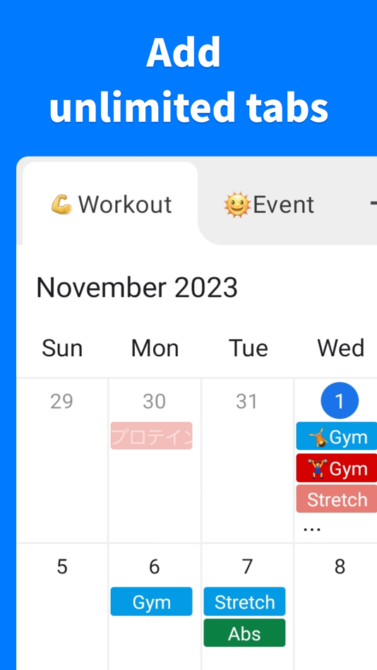 #7. Plan Calendar -Make a Schedule (iOS) Által: naoki otsu