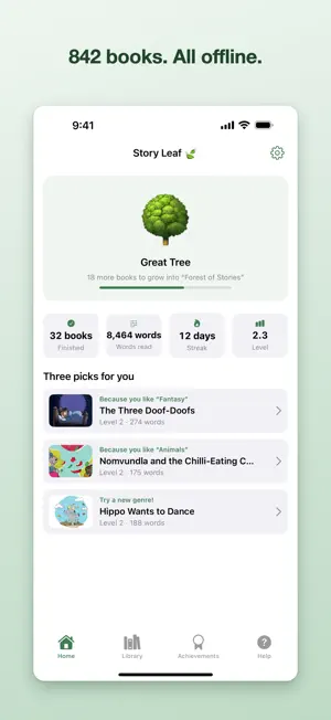 Story Leaf - English Readers screenshot 1