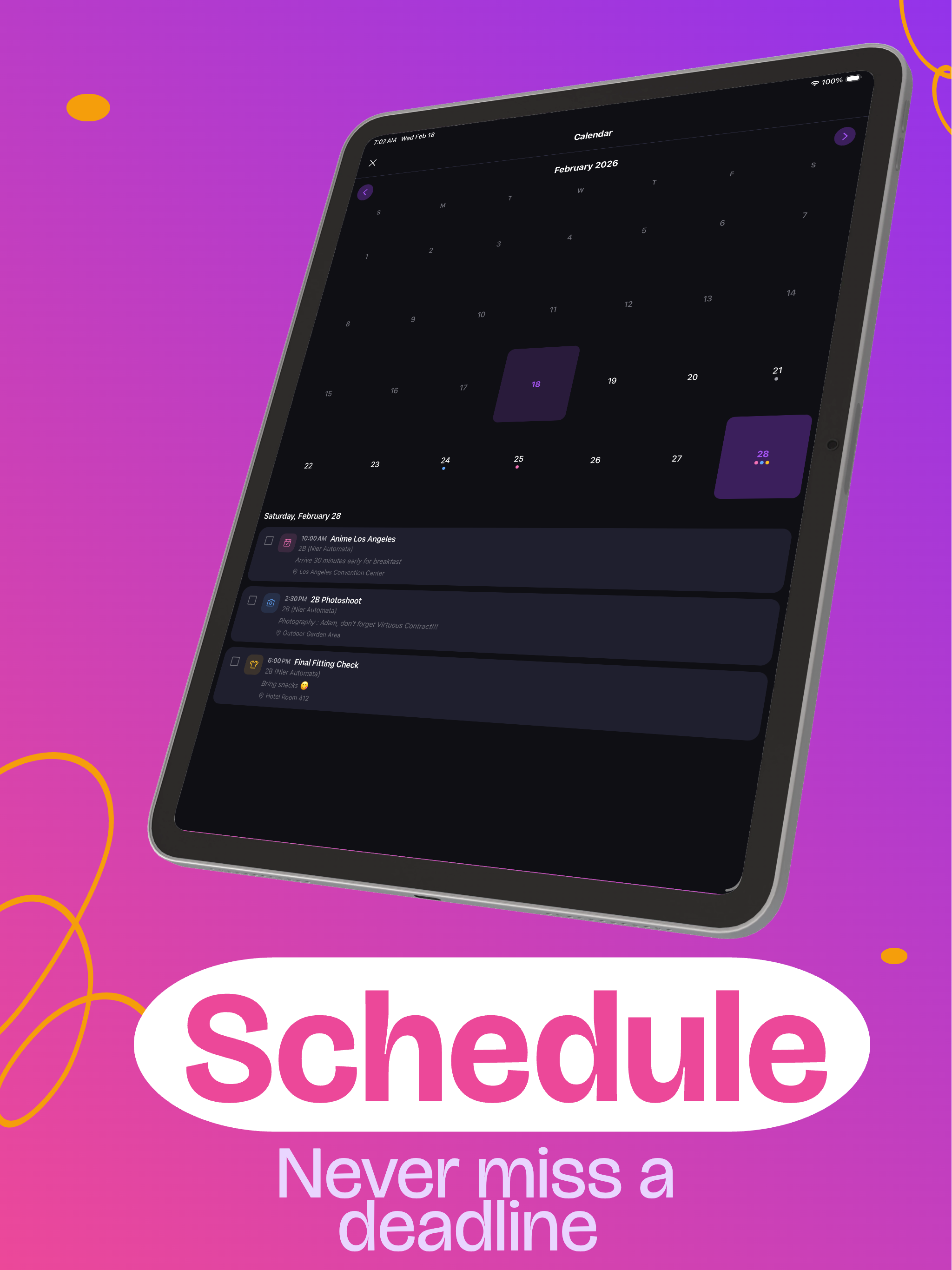Cosplai - Cosplay Planner