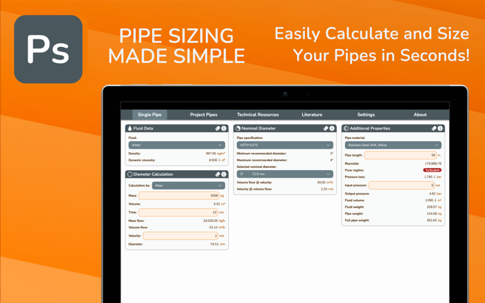 Pipe Sizing