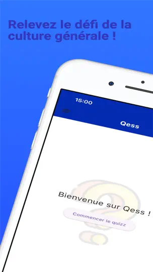 Capture d'écran de Qess sur iPhone 1