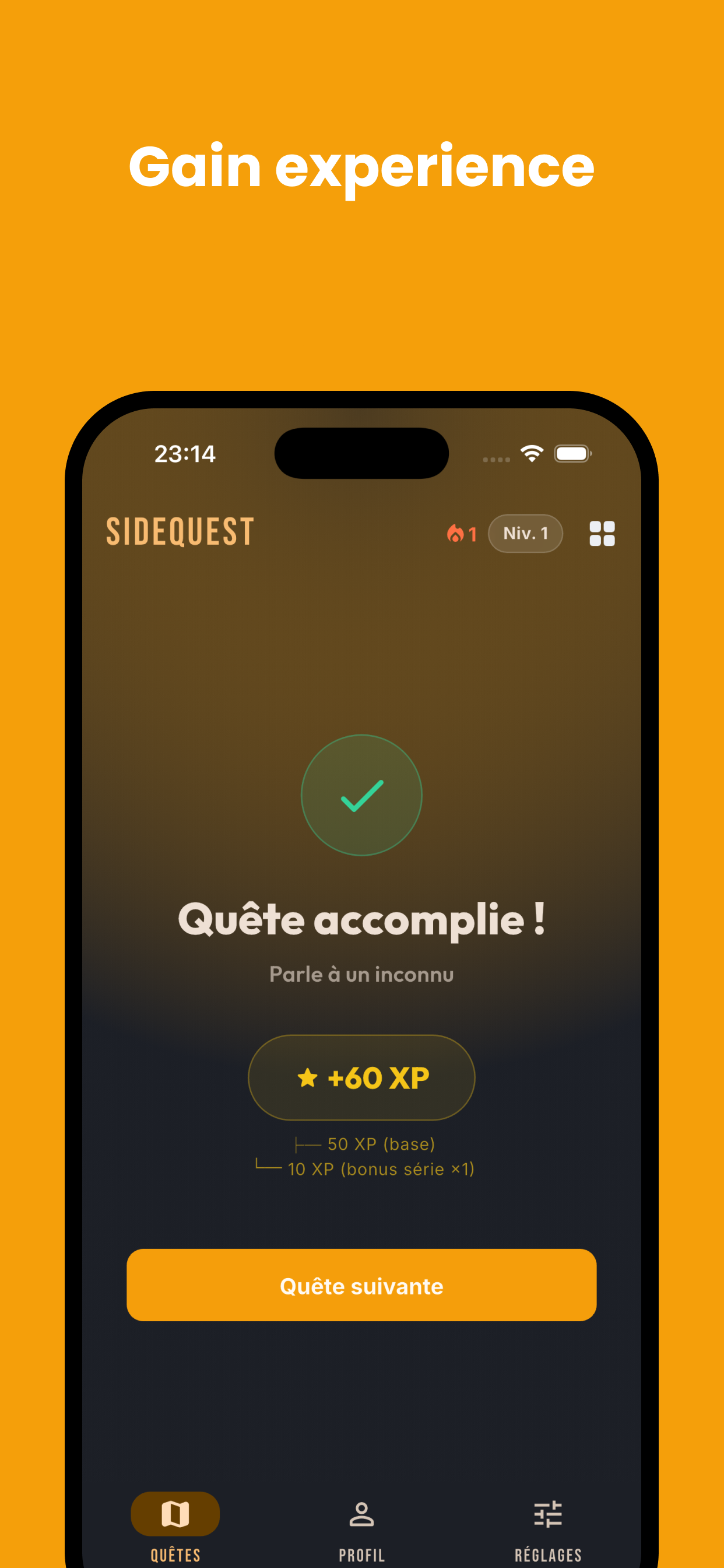 SideQuest - Daily Challenges