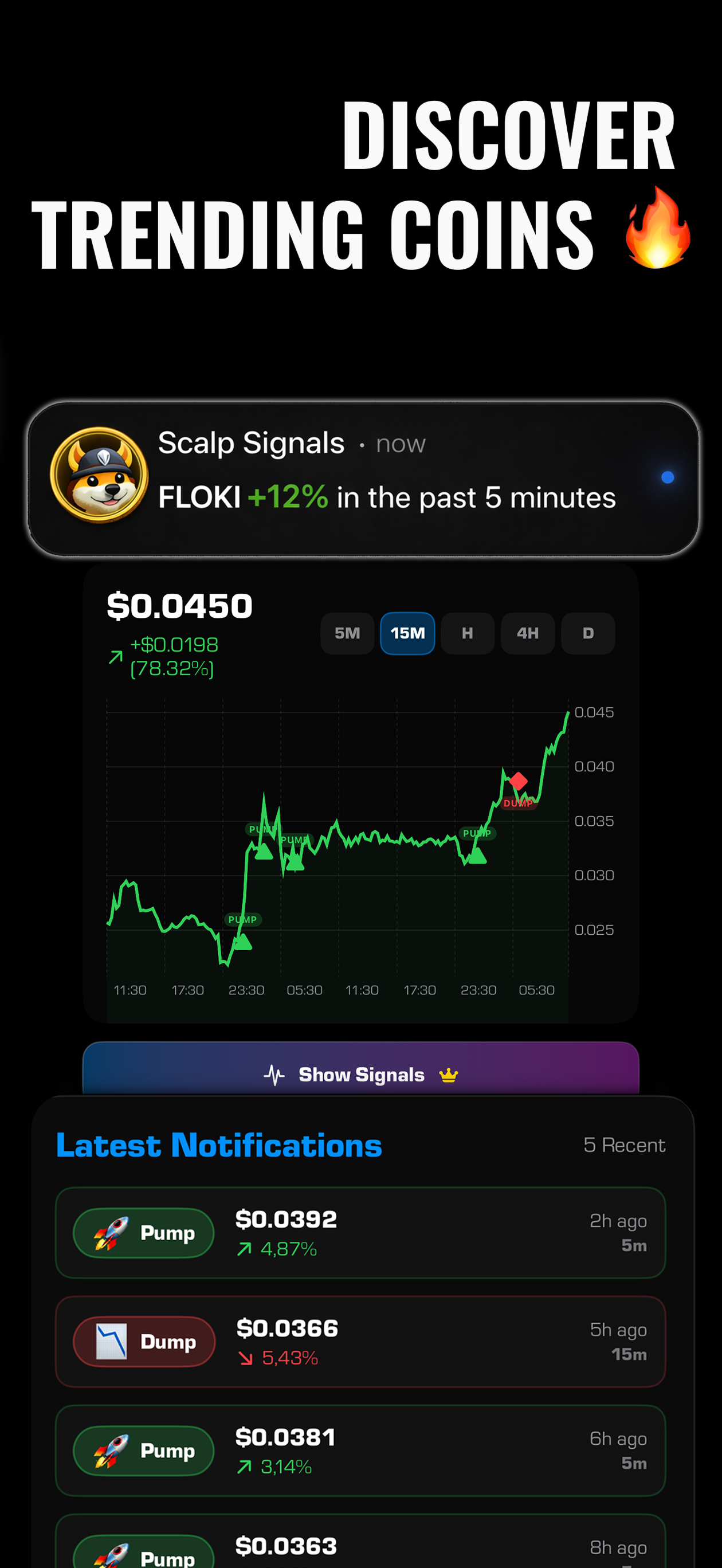 Pump Detector: Scalp Signals screenshot 3