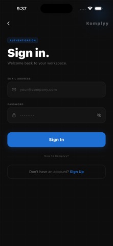 Komplyy screenshot