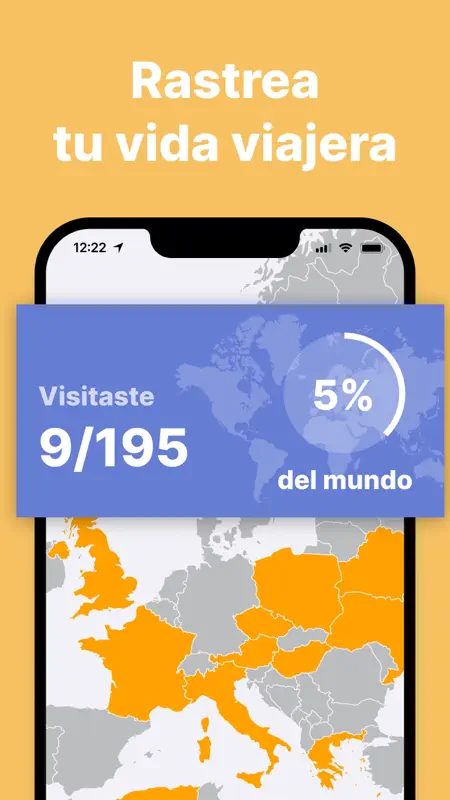 Been: Mapa de países visitados screenshot 1 of 4