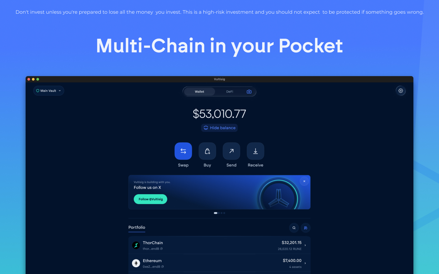 Vultisig: Seedless Wallet screenshot 20