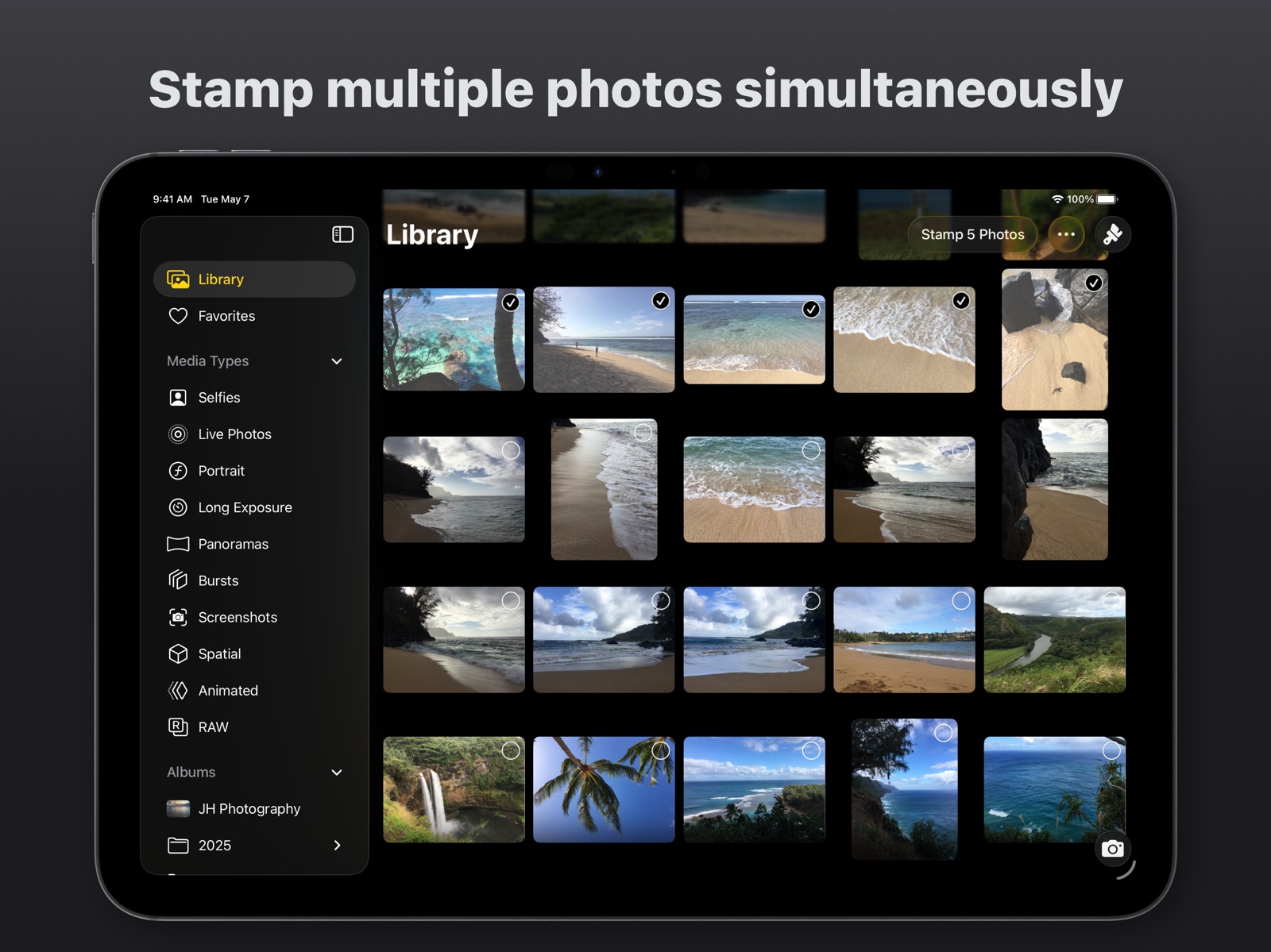 DateStamper ipad screenshot 3