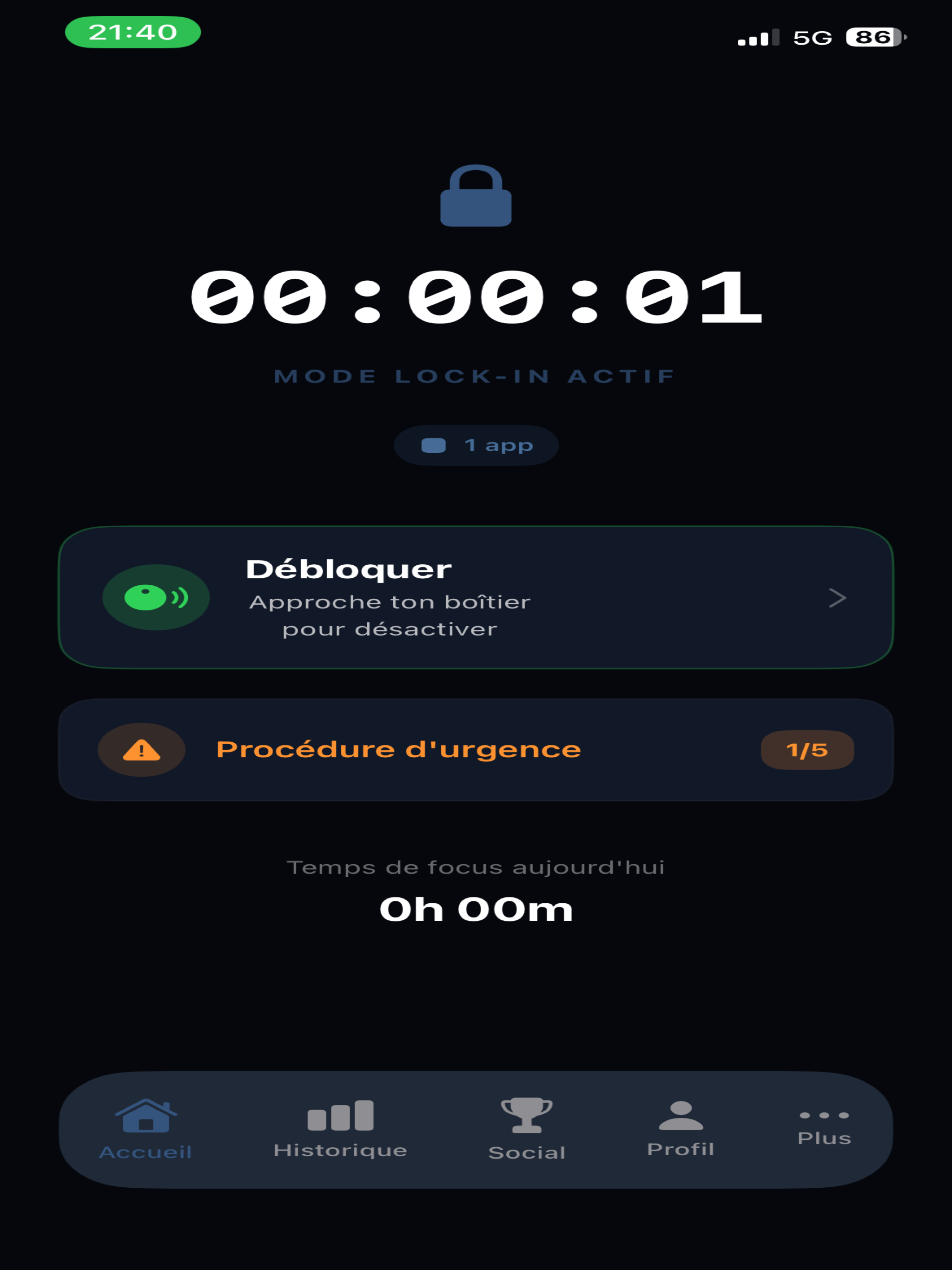Lock In · Contrôle ton temps screenshot 13