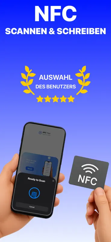 NFC Tools: Lesegerät, Scanner screenshot 1 of 3
