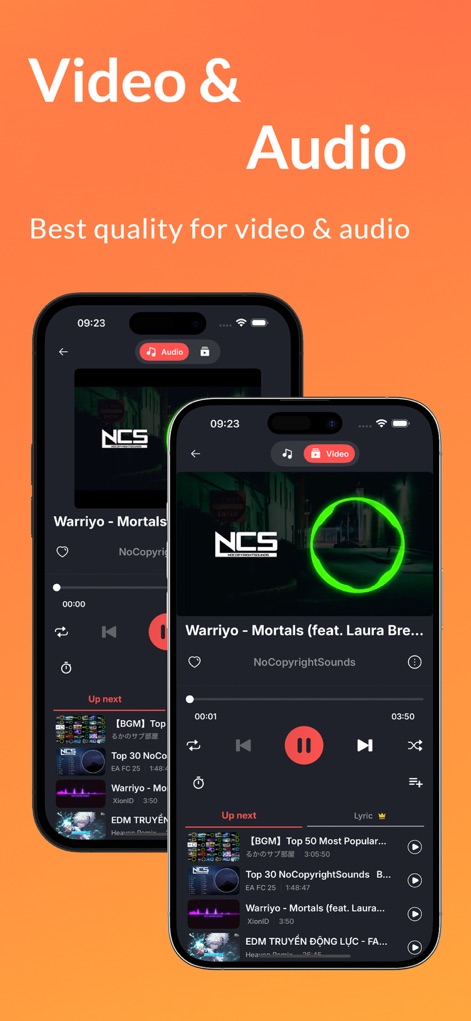 Music Player & iMusic・eTube - Experience the app's versatile media capabilities, seamlessly transitioning between high-quality audio playback and engaging video content with intuitive on-screen controls.