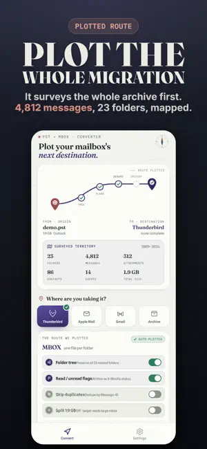PST to MBOX Converter · Mail screenshot 2