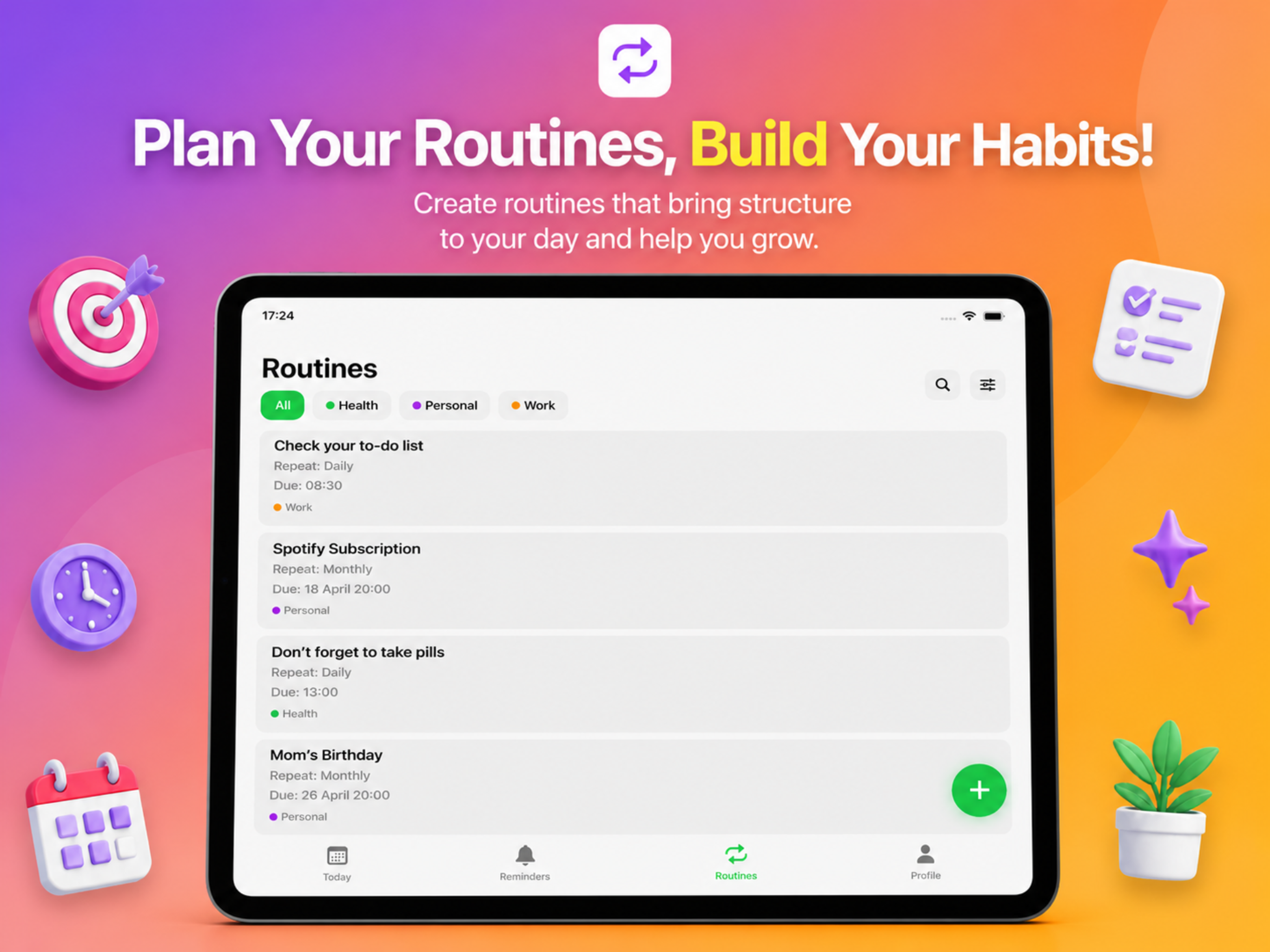 NotiMy - Reminder and Routine