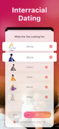 Interracial Date, Match: Screenshot 2 von 5