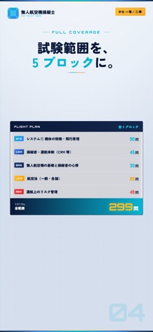 無人航空機操縦士 試験対策｜問題集 のスクリーンショット