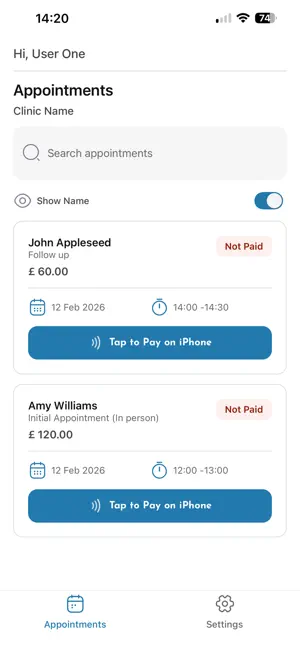 WriteUpp Pay screenshot 4