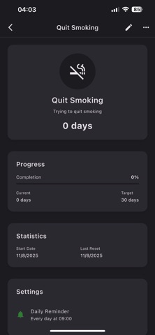 QuitterHub screenshot