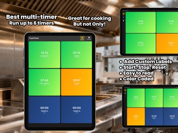 Fryer Timer iPad screenshot