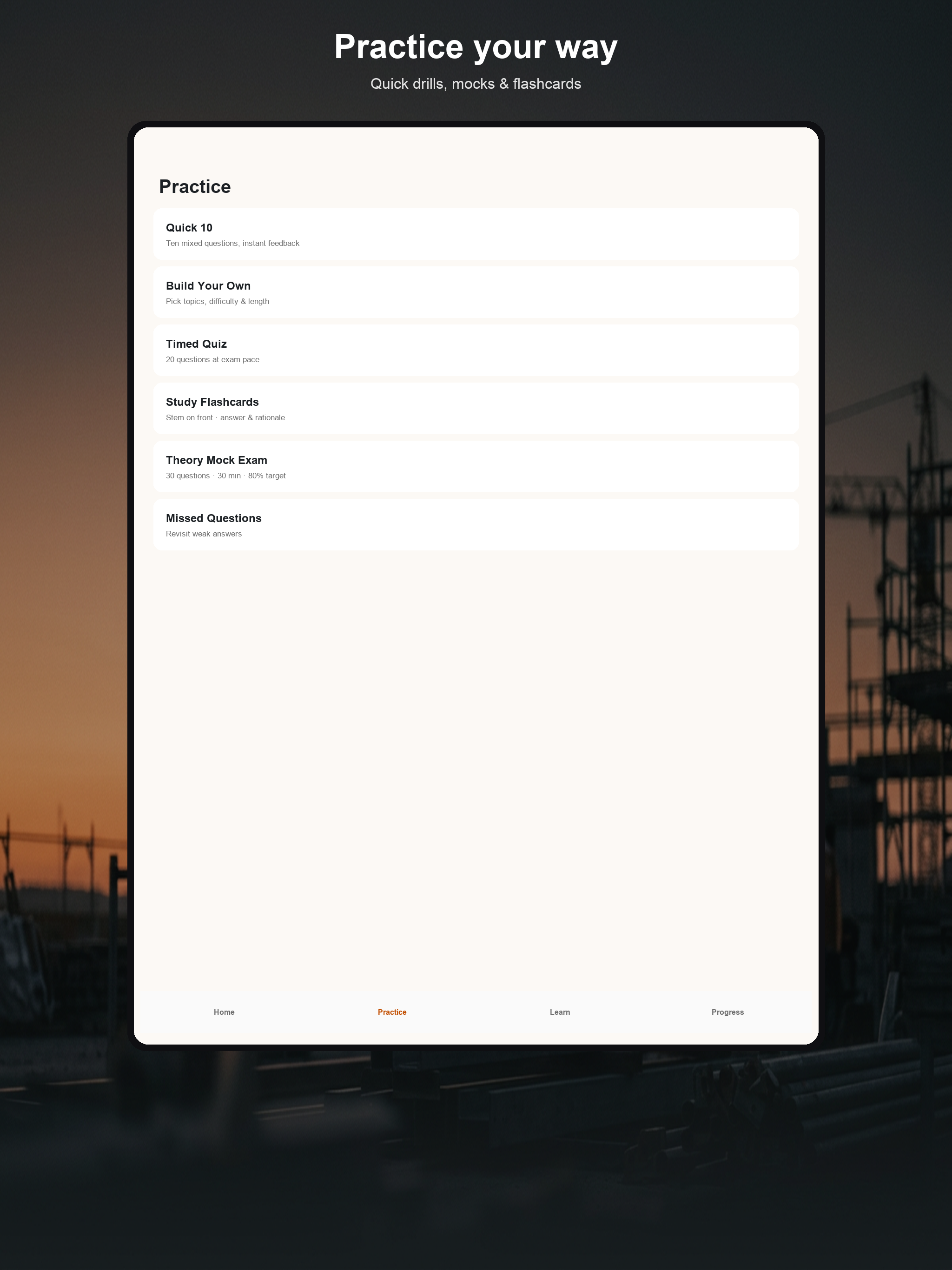 PASMA Tower Prep screenshot 6