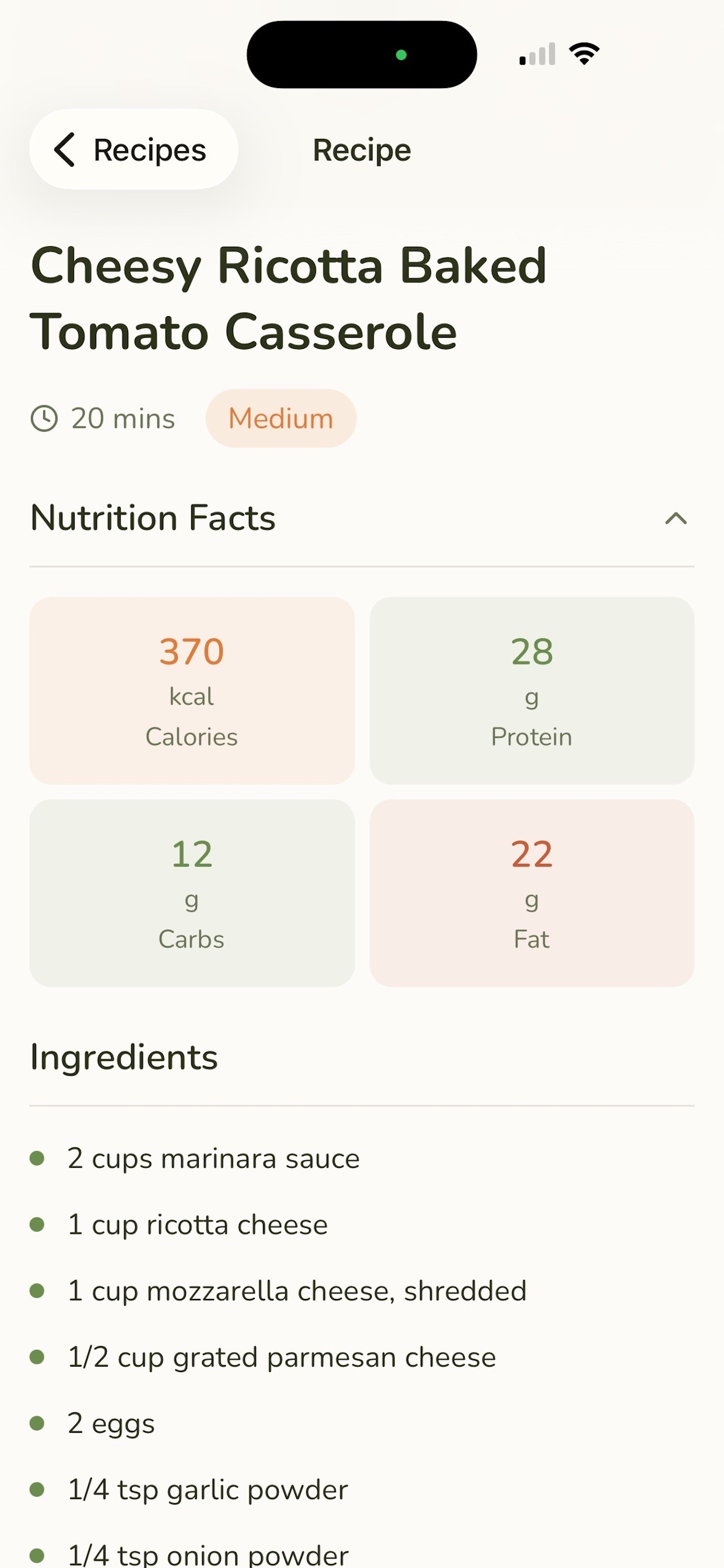 Meals you can make right now!