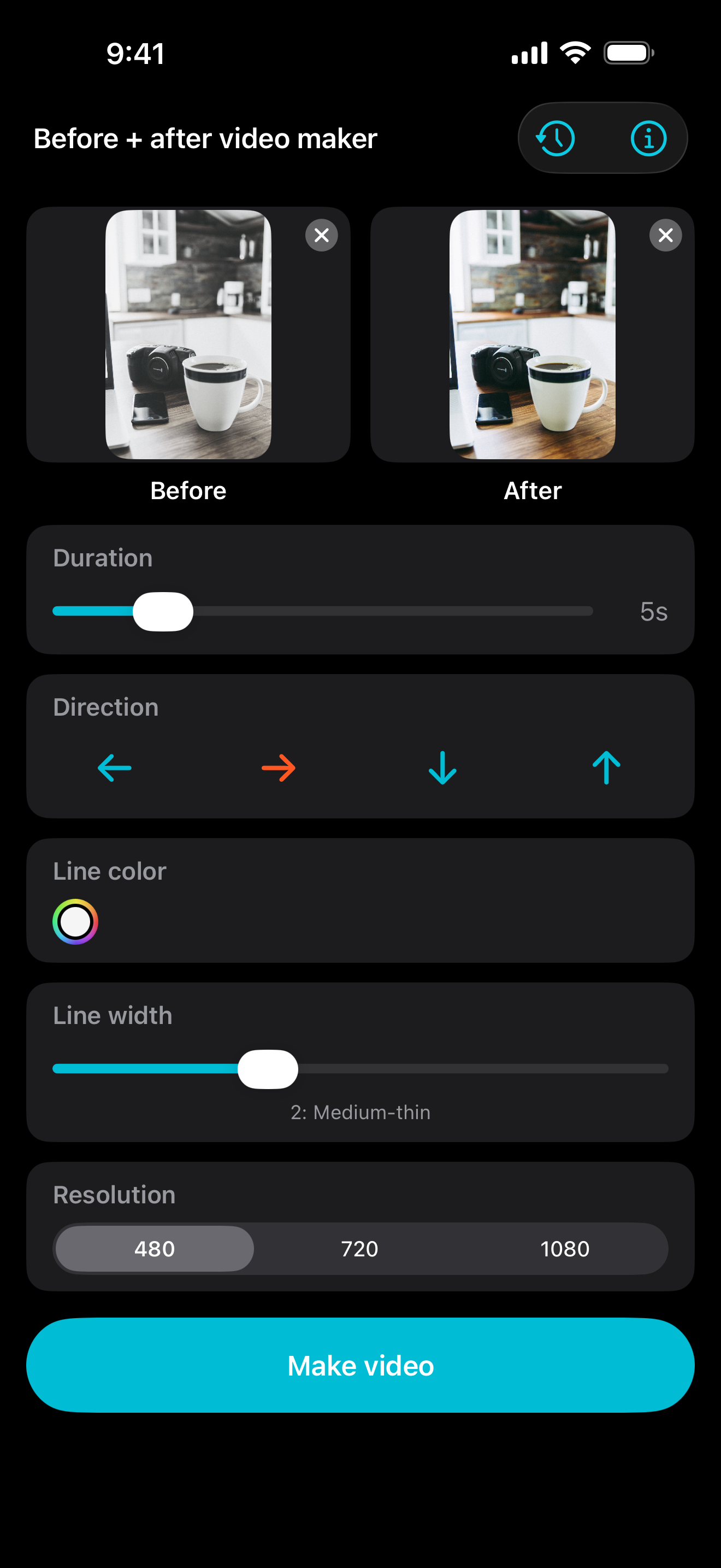 Before & After Video Maker