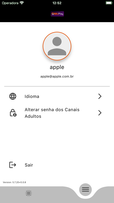 App screenshot
